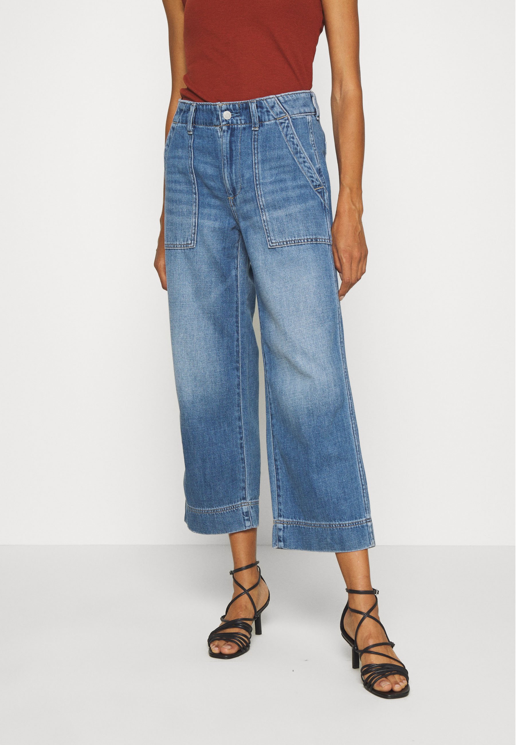 gap wide leg crop