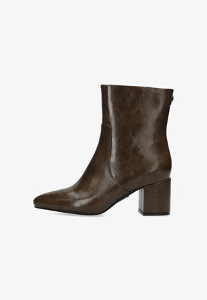 Mexx, MEXX HEELED ANKLE BOOT VALMORA MILA HEELED ANKLE BOOT - Bottines - dark taupe