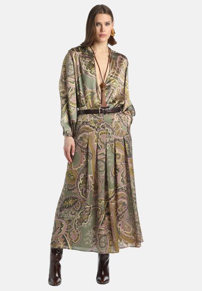 Luisa Spagnoli LATERINA - Camicetta - verde rosa