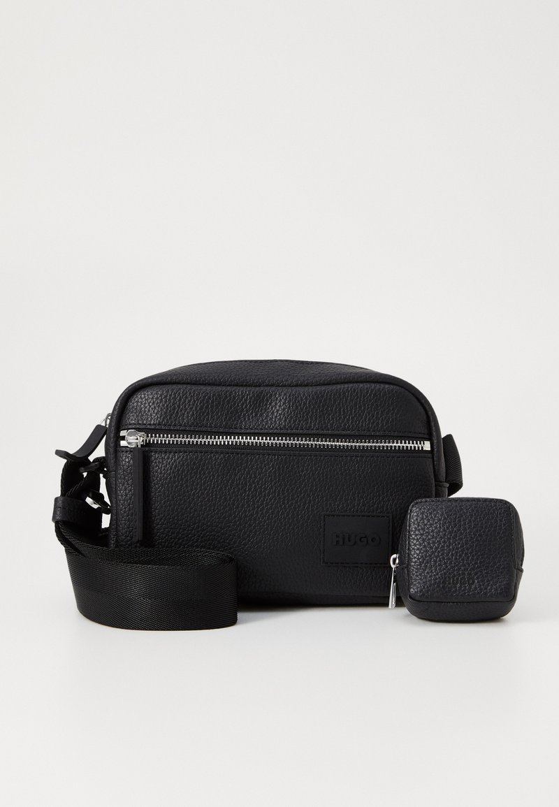HUGO ETHON UNISEX - Cross body bag - black