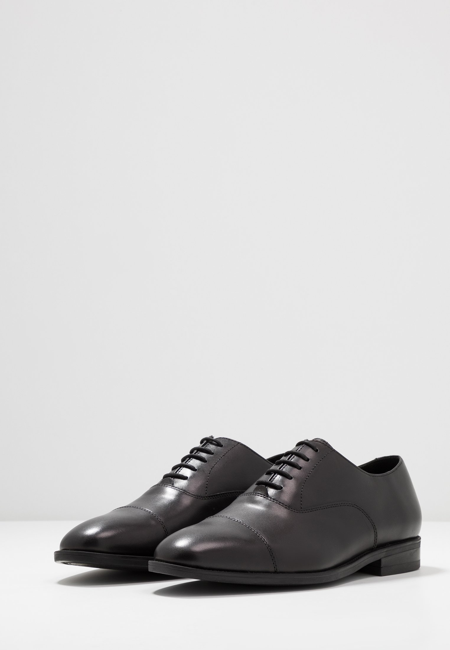 Office MEMO OXFORD TOE CAP Pensko med snøring black OXFORD TOECAP BLACK