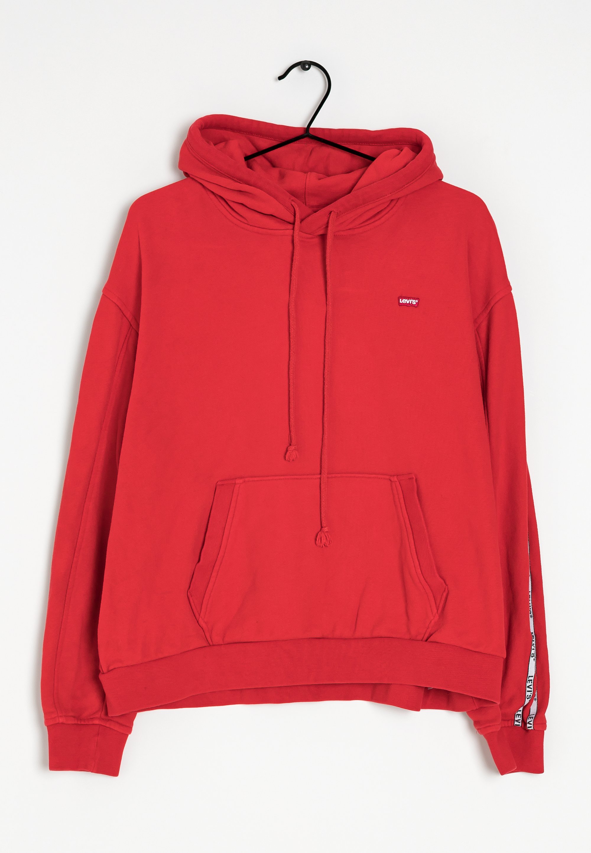 Levi's Logo Red Levis Hoodie LEVI'S Mens Graphic Hoodie