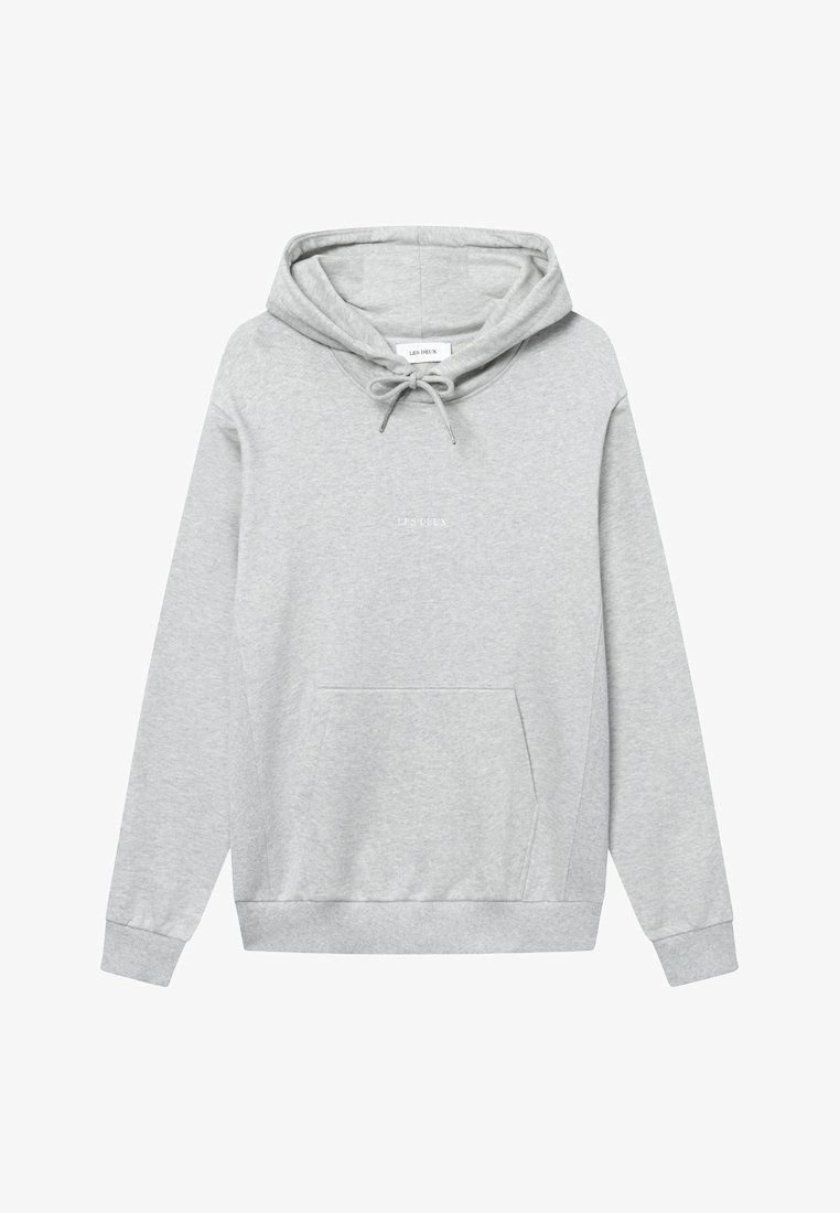 Les Deux DEXTER HOODIE - Mikina s kapucňou - snow melange