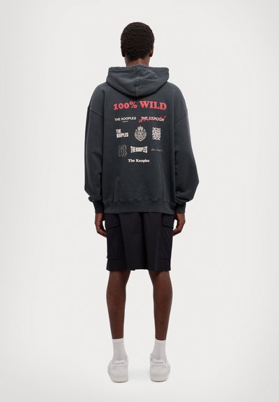 The Kooples Kapuzenpullover - black washed