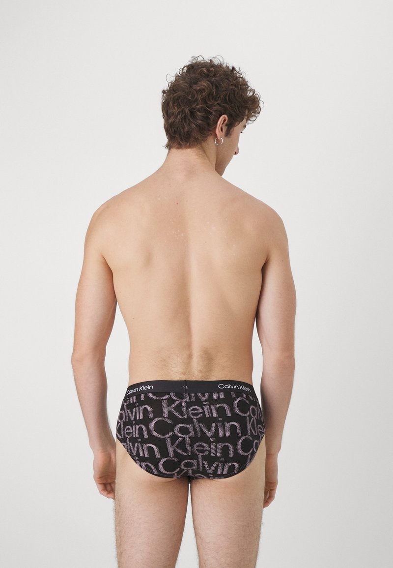 Calvin Klein Underwear HIP 3 PACK - Briefs - black - Zalando