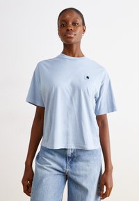 Carhartt WIP NELSON - Camiseta básica - dusty ice