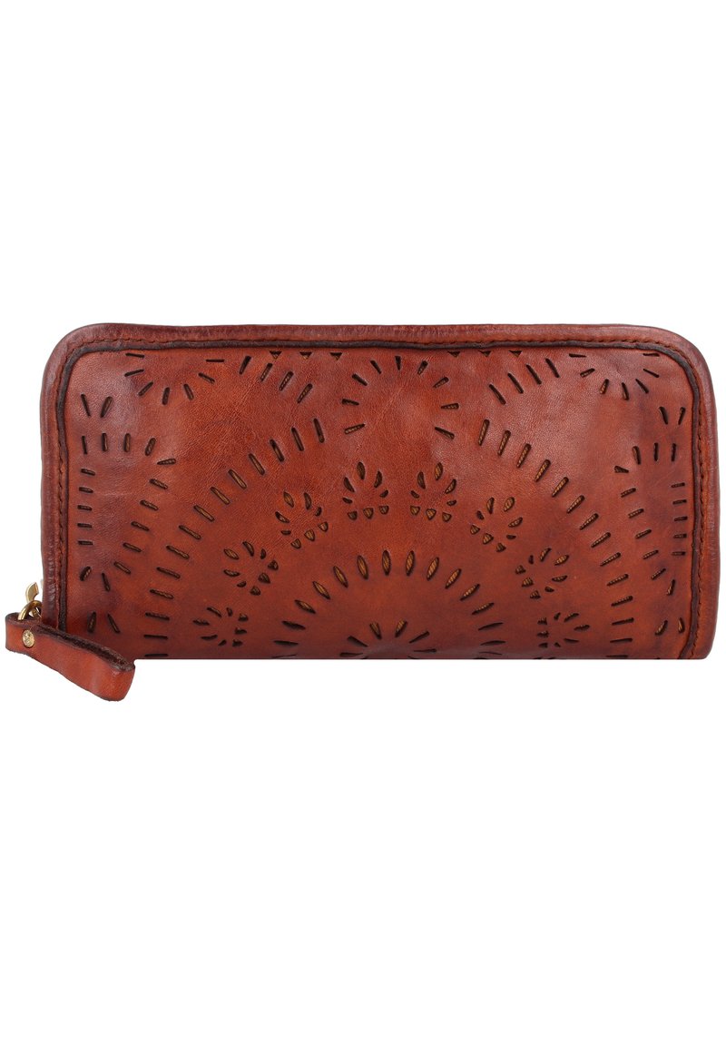 Damen Geldbörsen | Campomaggi Geldbörse cognac - QM48479 Damen Geldbörsen | Campomaggi Geldbörse cognac - QM48479