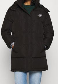 SIKSILK Cappotto invernale - black