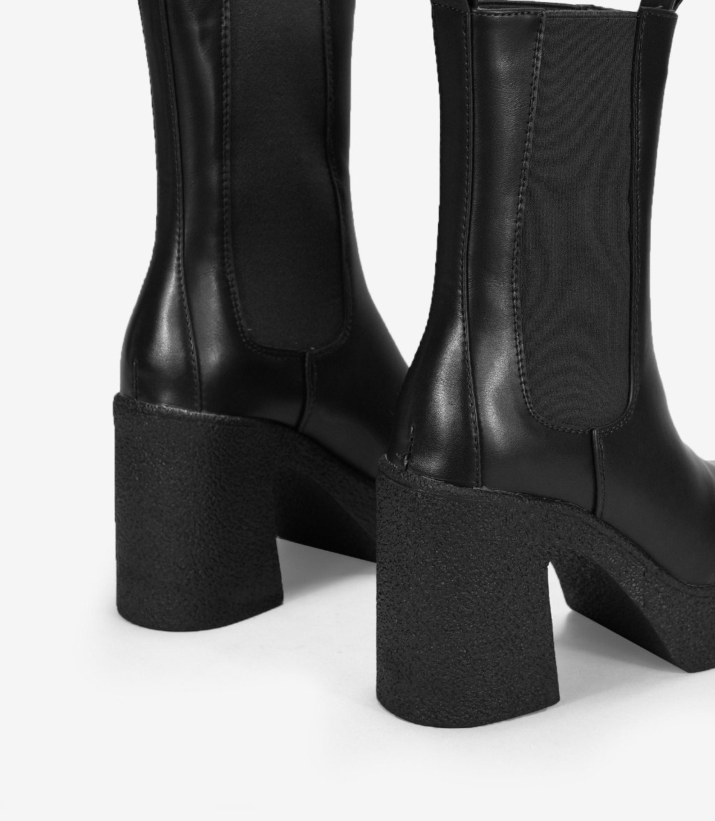 Bosanova Botines de tacón - black/negro - Zalando.es