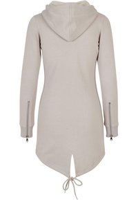 Urban Classics Majica s kapuljačom i patentnim zatvaračem - warmgrey