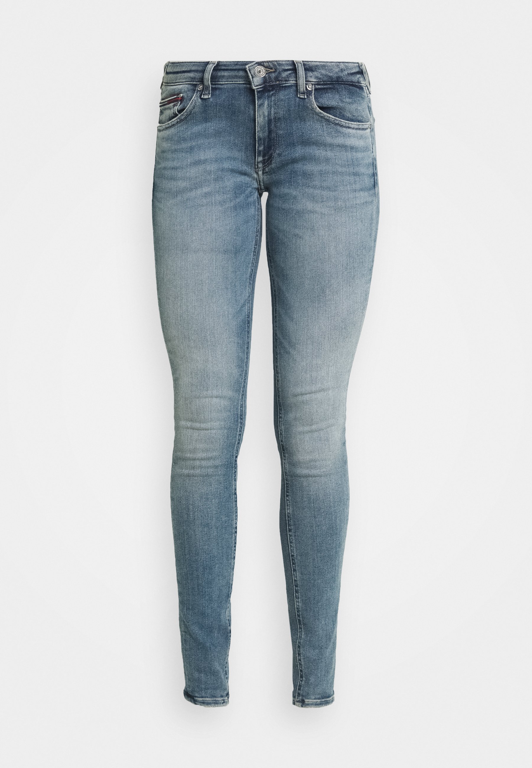【トミーフィルガー】Jeans Sophie ダメージ ジーンズ Tommy Jeans SOPHIE - Jeansy Skinny Fit/jasnoniebieski denim