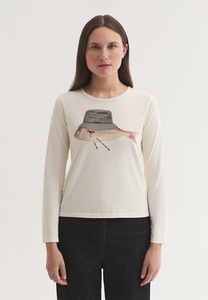 Nice Things, WOMEN - T-shirt à manches longues - off-white