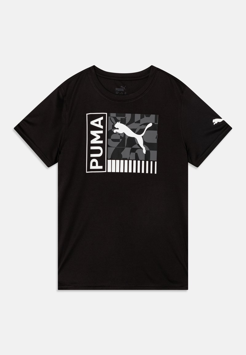 Puma FIT TEE UNISEX - Bluză sport - black
