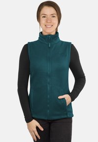 normani Outdoor Sports Ärmellose weste mit Seitentasche und Stehkragen Winterweste Bodywarmer - Weste - petrol