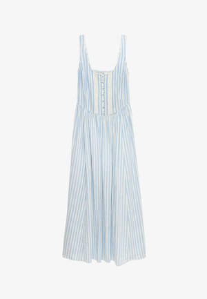 Marks & Spencer, Vestido largo - blue mix