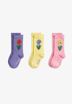Mini Rodini, 3-PACK UNISEX - Sokid - multi-colored