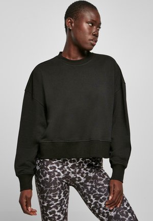 Strikkegenser - black