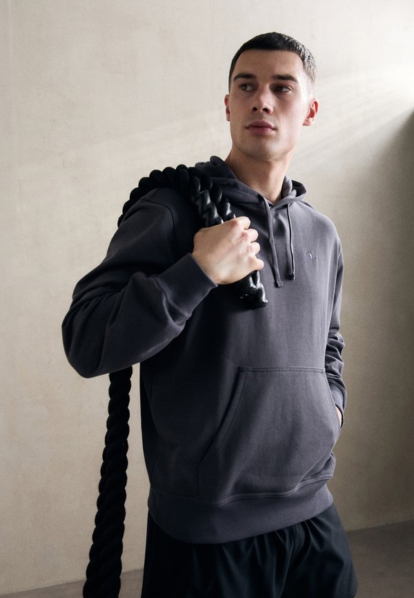 ICONS HOODIE WITH SMALL TONAL LOGO - Hoodie