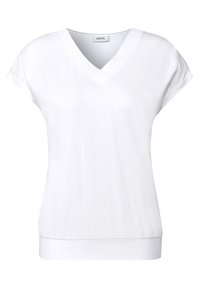 V-NECK - T-paita - weiß