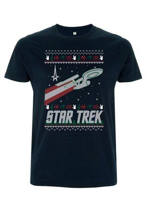 Henry Tiger, STAR TREK TREK SWEATER - T-shirts print - navy blue