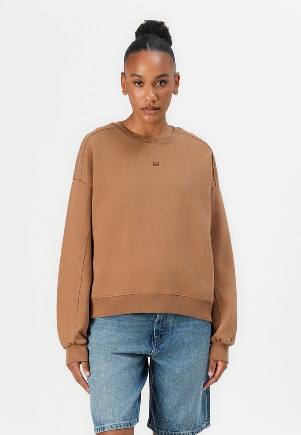 TONAL FLAG MDRN TERRY - Sweatshirt - hickory