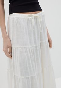 B.ANGEL TIERED - Gonna lunga - cream white
