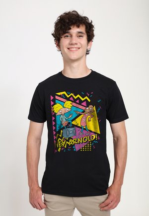 HEY ARNOLD HEY ARN - Print T-shirt - black