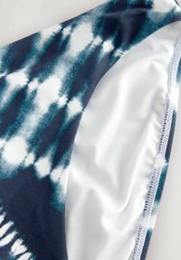 RUCHED SIDE LEG - Spodní díl bikin - navy tie dye