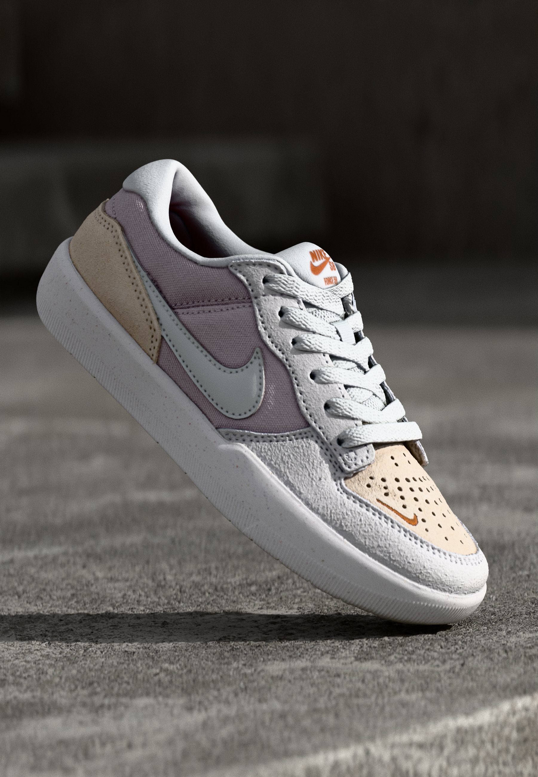 Nike SB FORCE 58 - Sneakersy niskie/jasnoróżowy - Zalando.pl