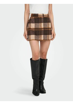 ONLY Jupe trapèze - silver mink