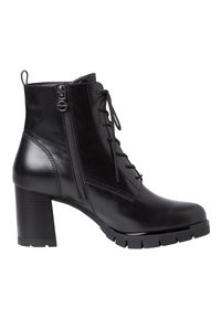 Tamaris Botines con cordones - black