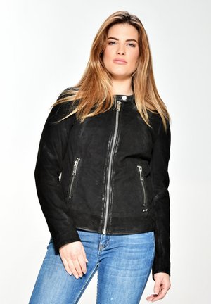 Maze MIT RUNDHALSKRAGEN AVOCA - Kurtka skórzana