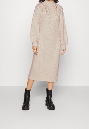 Vestido de punto - sand