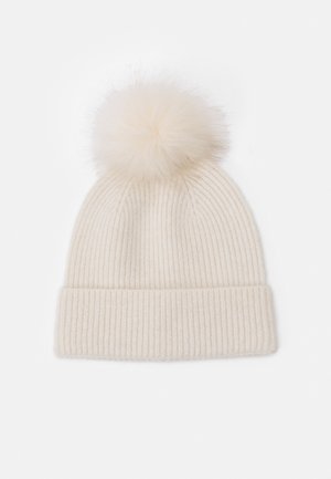 Kootud müts - off-white