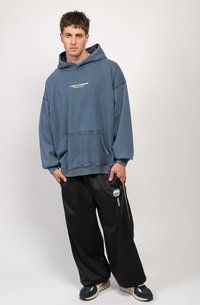 Kaotiko WASHED I'M PARANOID UNISEX - Džemperis ar kapuci - blue
