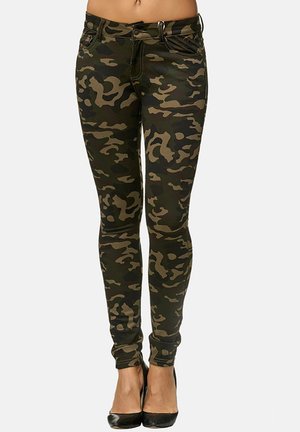 Elara SKINNY FIT - Legging - grün