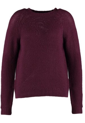 Strickpullover - bordeaux