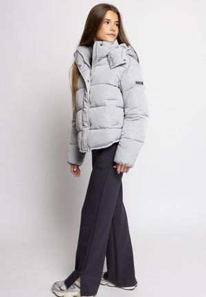Looxs Revolution, BOMBER MET AFNEEMBARE CAPUCHON - Winterjas - grijs