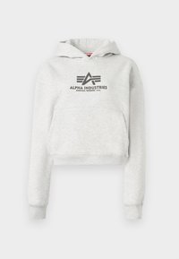 BASIC HOODIE - Mikina s kapucí - pastel grey melange