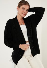 LELA Kardigán - black