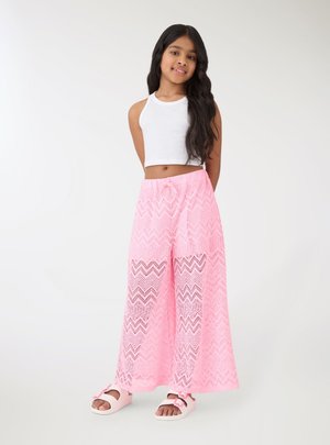 Terranova, LUNGO UNITA - Pantaloni - rosa fluo