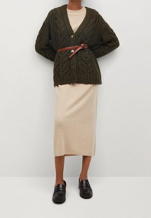 Chaqueta de punto - khaki