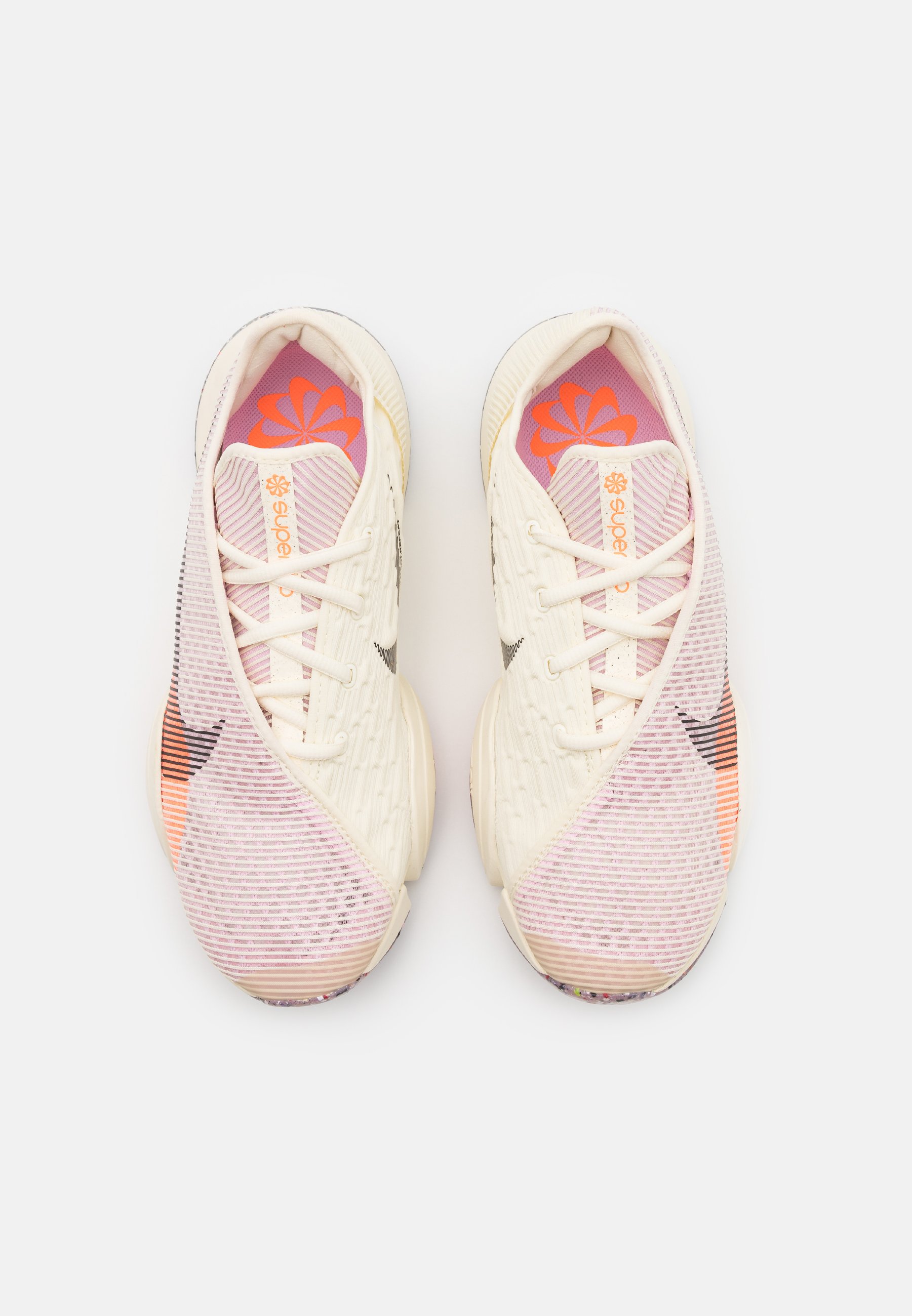 Nike Performance AIR ZOOM SUPERREP 2 AMP - Zapatillas de entrenamiento -  coconut milk/black/light arctic pink/total orange/crimson bliss/crema -  Zalando.es