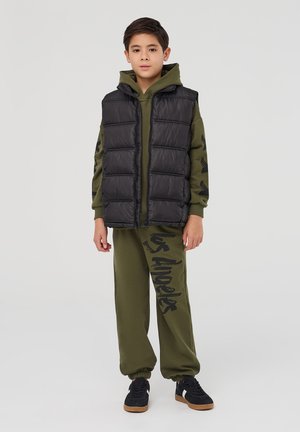 Terranova STAMPA LOS ANGELES - Pantaloni sportivi - verde militare