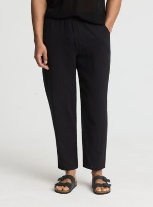 Terranova, PANTALONE LUNGO TINTA UNITA - Pantaloni - nero