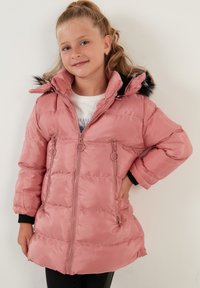 LELA REGULAR FIT - Ziemas mētelis - powder pink