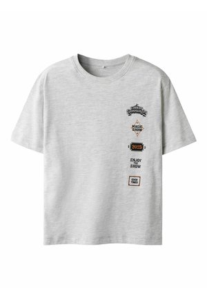 CIRKUS SUMMARUM - T-shirt imprimé - light grey melange
