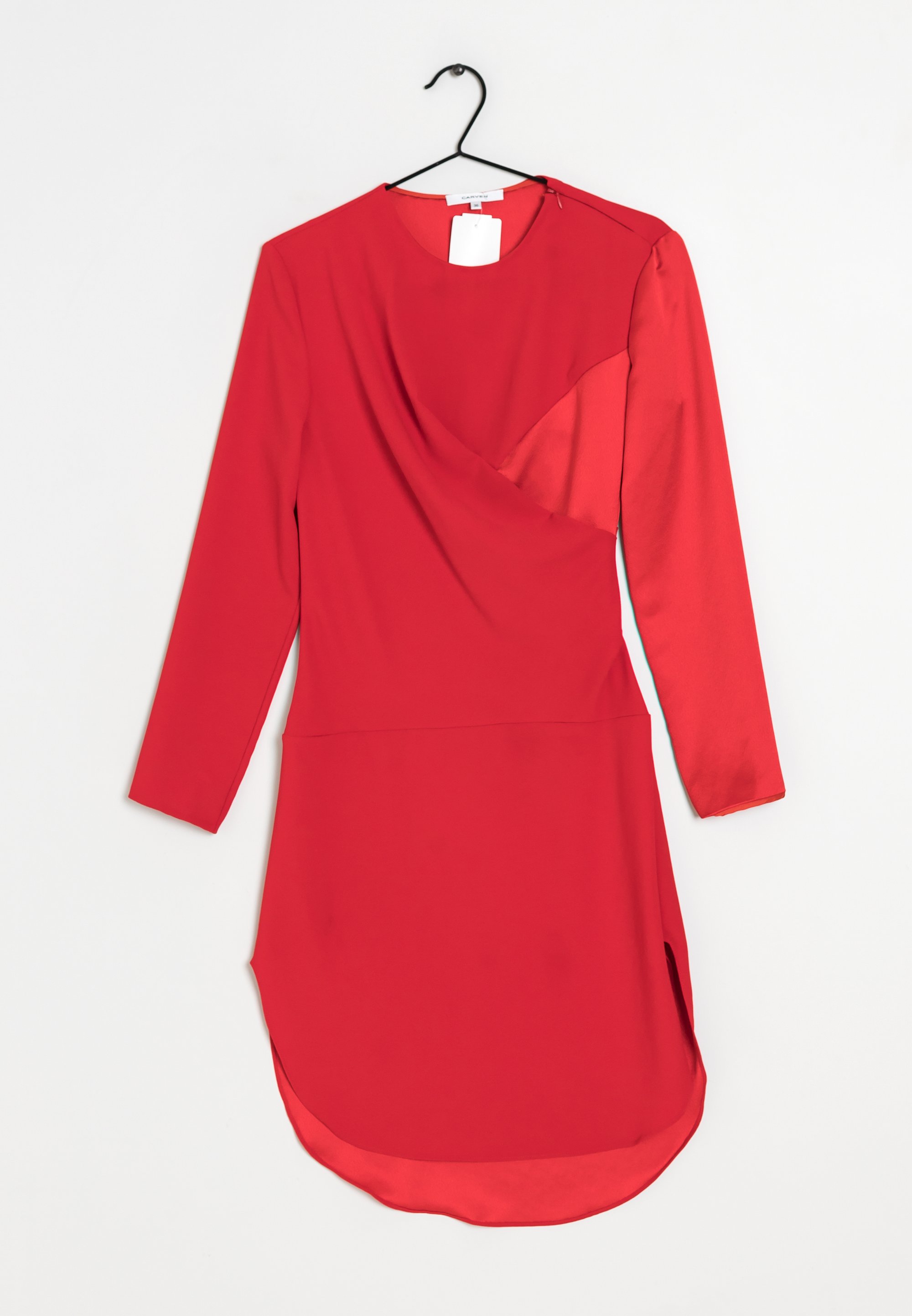 Carven Day dress red (Pre-owned) Zalando