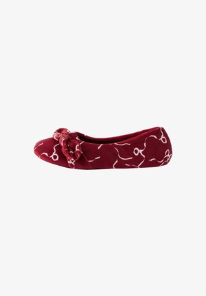 Laura Ashley REGULAR FIT - Balerinos stiliaus laivutės - red josette