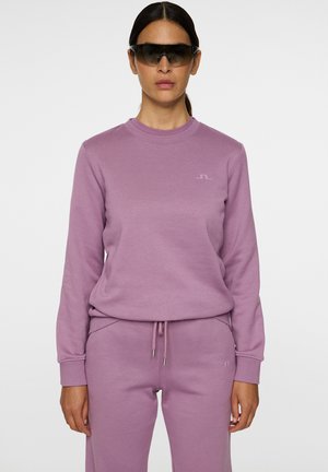 ALPHA CREW NECK - Felpa - very grape
